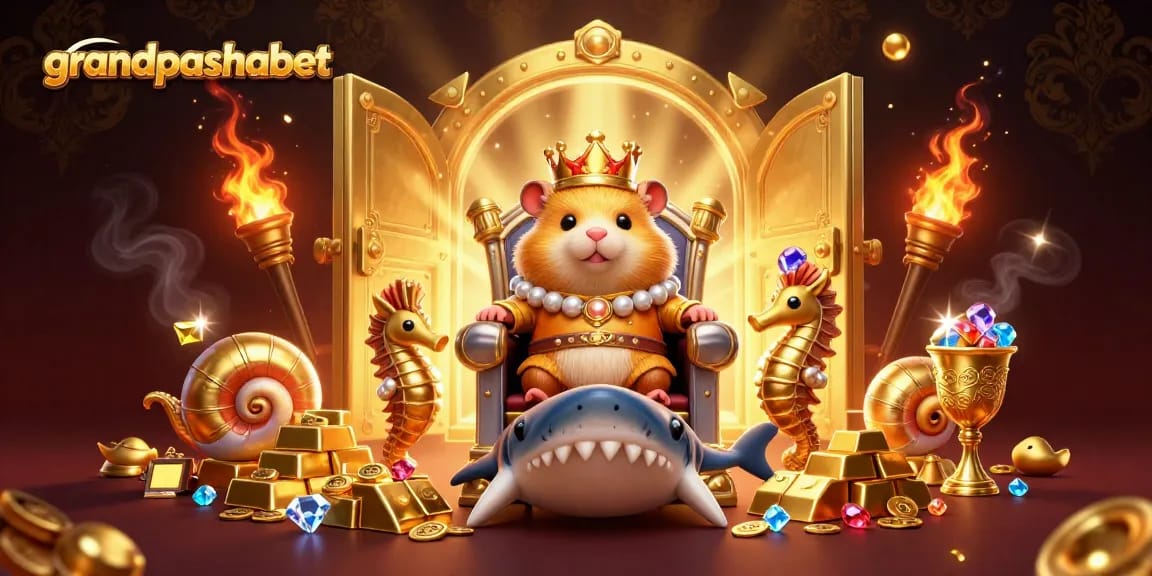 grandpashabet ile derin deniz hazinelerini keşfeden hamster kral ve korumaları.