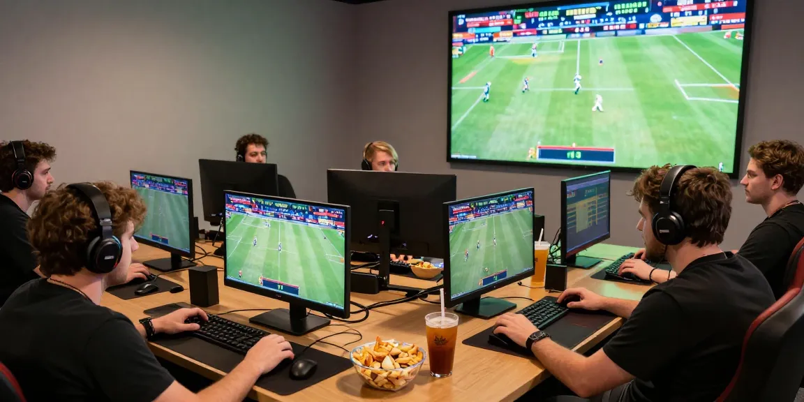 LUCK8 online betting enthusiasts enjoying real-time sports action in a vibrant gaming atmosphere.