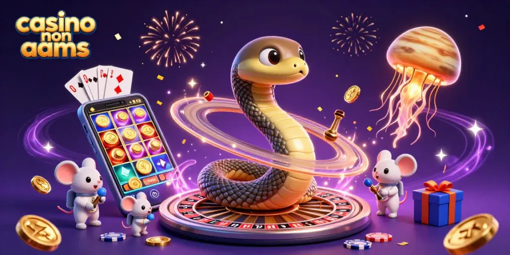I giocatori nei casino non AAMS vivono emozioni uniche mentre scommettono su ruote e slot tratteggiati nel cosmo