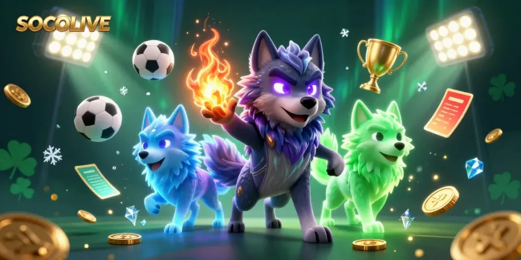Experience thrilling sports betting with SOCOLIVE's live-streaming events and sports elements.