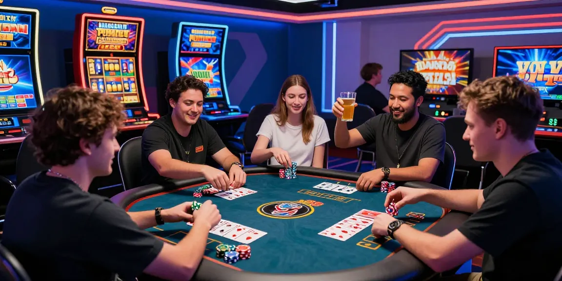 Engaged players enjoying a thrilling yo88 gaming experience with vibrant atmosphere.