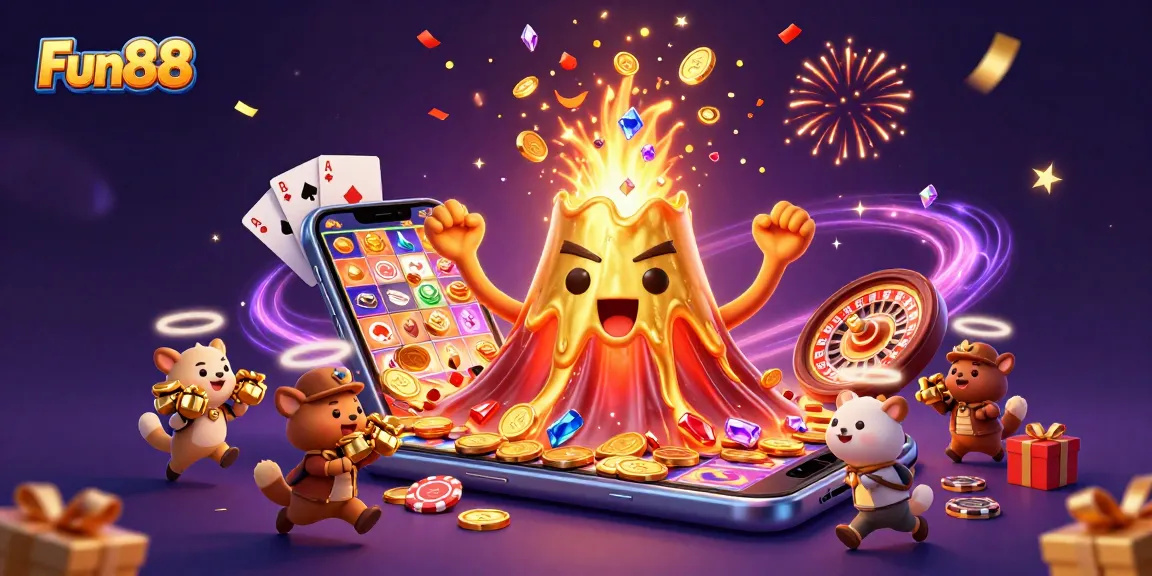 Experience Fun88's exciting games with exhilarating treasures and vibrant visuals.