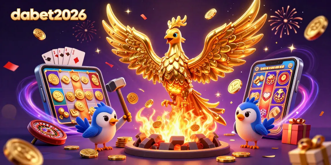 Experience the thrill of dabet2026 with vibrant casino games and golden phoenix magic.