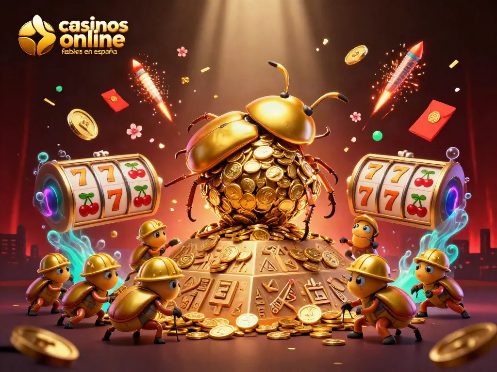 Disfruta en casinos online fiables en España con esta escena de diversión y juego.