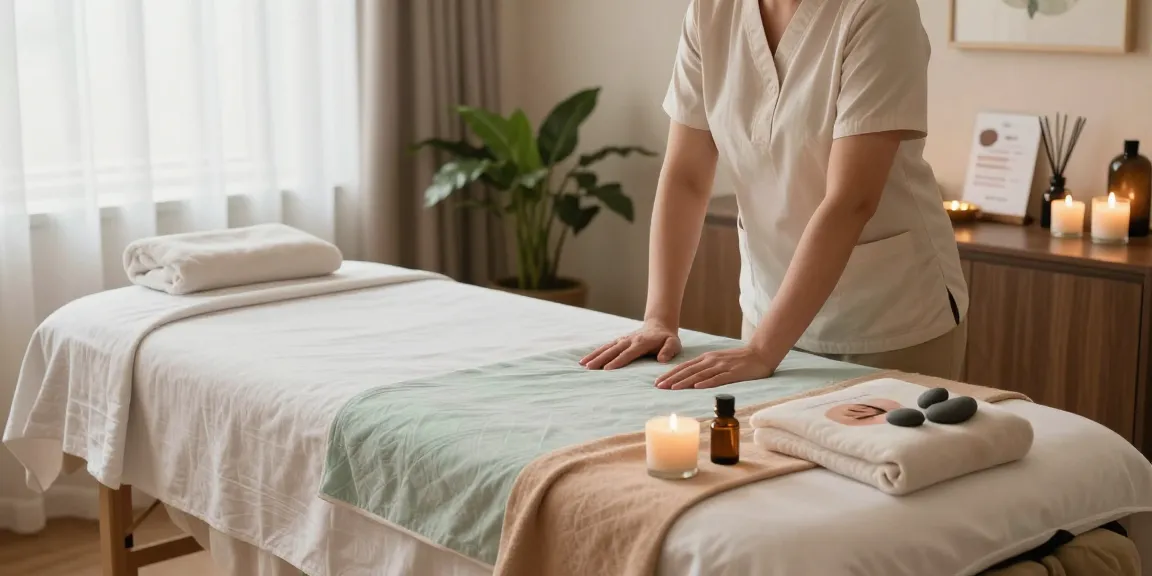 Discovering 구리출장안마 in a peaceful spa setting with calming atmosphere.