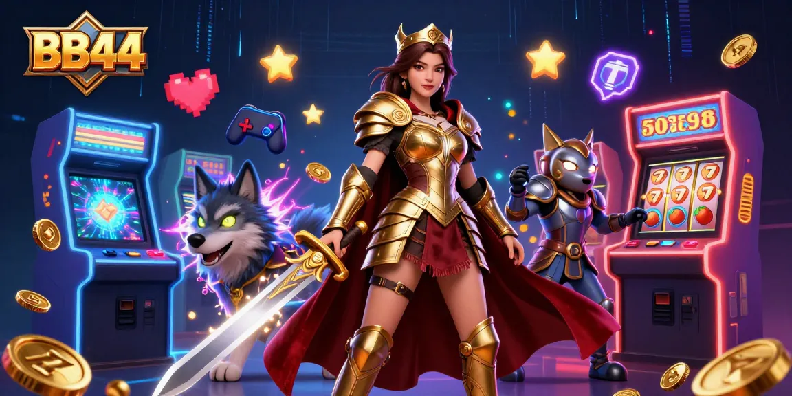 Experience thrilling gameplay at BB44 with our vibrant casino atmosphere and captivating characters.