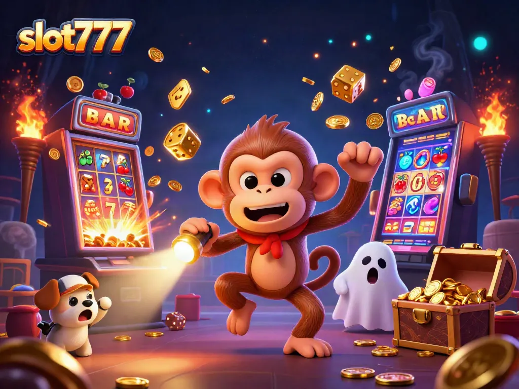 Mainkan slot777 dengan slot mesin mengesankan di kasino menyeramkan ini.