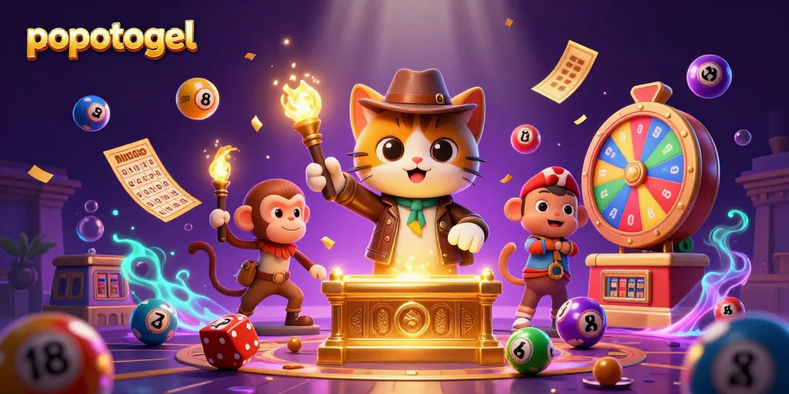 Experience exhilarating gameplay with popotogel featuring vibrant elements in a 3D cartoon casino