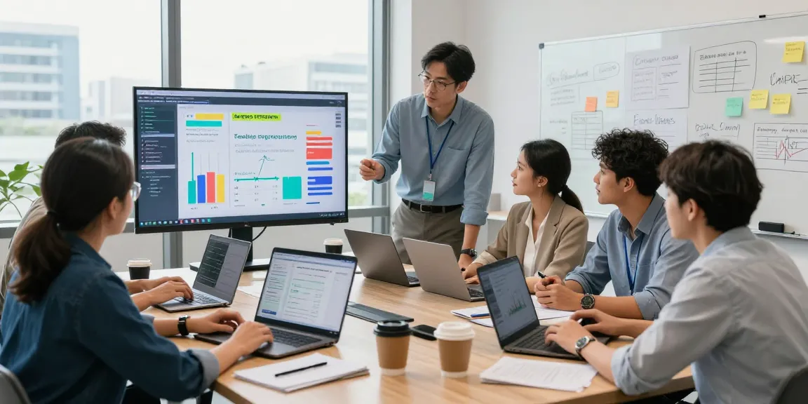 팀 discussing effective รับทำ seeding marketing strategies in a collaborative office setting.