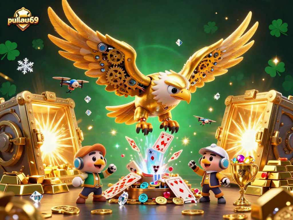 Engage with the pulau69 thrilling casino experience, diving into a world of holographic playing cards and treasures.