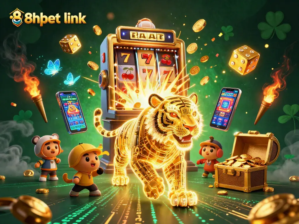 Engage with thrilling experiences through 8xbet link in this vibrant casino scene filled with action.