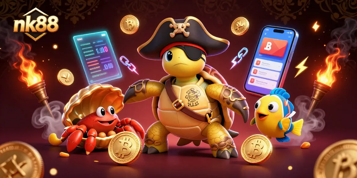 Place bets on nk88 with dynamic characters and cryptocurrency elements enriching the gaming atmosphere.