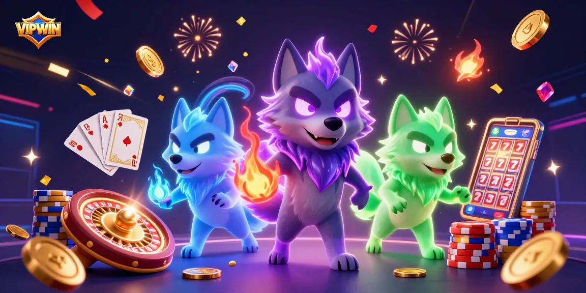 Experience thrilling wins at VIPWIN with exciting games, vibrant symbols, and captivating graphics.