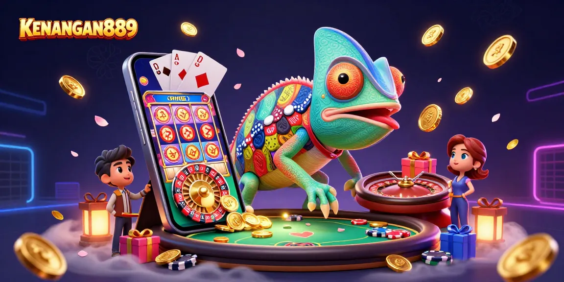 Play and win big at KENANGAN889 with vibrant slots, exciting games, and golden coin rewards.