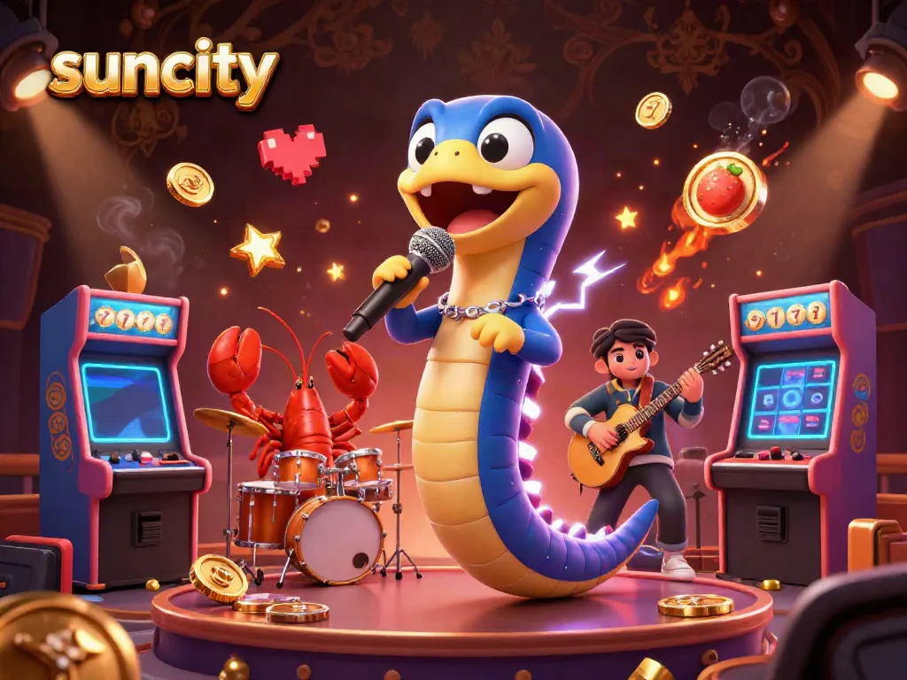Suncity captivates players with an exhilarating underwater casino scene showcasing vibrant interactive elements.