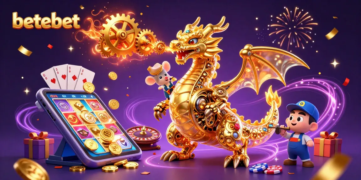 Spin reels and win big like a dragon at betebet’s vibrant casino!