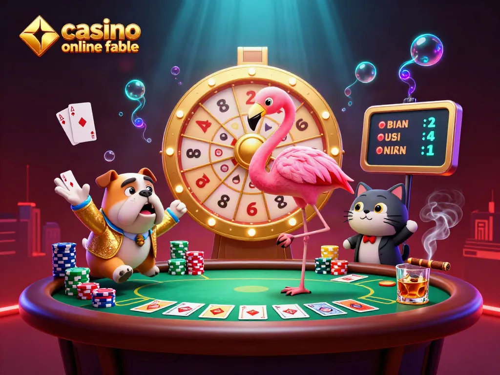 Un jugador salta de emoción en un casino online fiable con premios brillantes y elementos de juego.