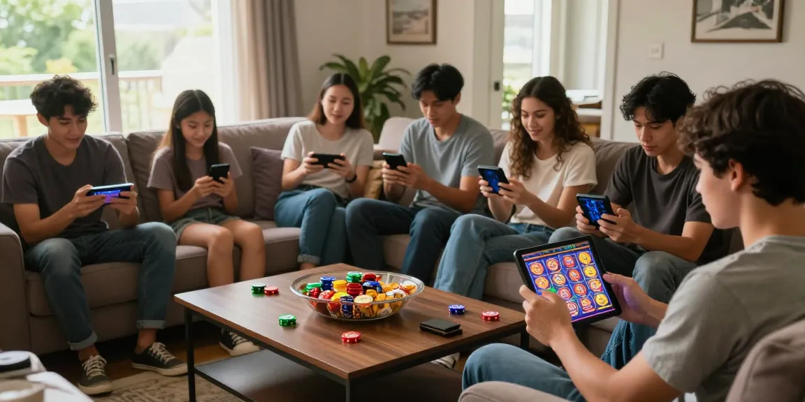 Engaging players enjoying slot games online deposit tanpa minimal, showcasing social and exciting atmosphere.