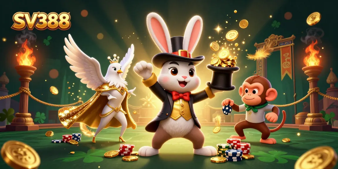 Engage in exciting SV388 cockfighting action with thrilling characters and dynamic game elements.