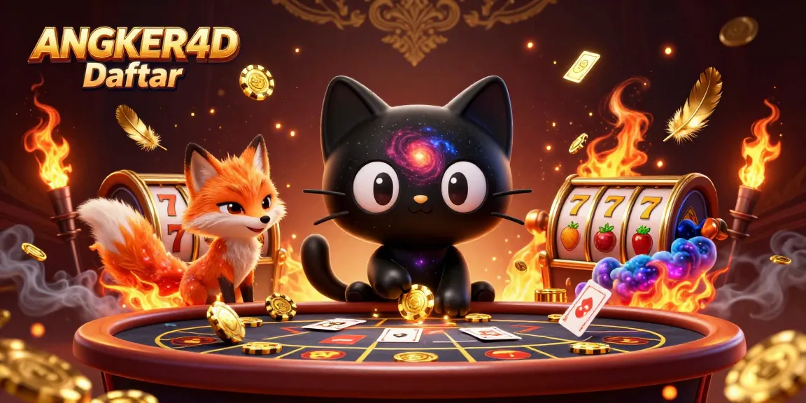 Engage with slots at ANGKER4D Daftar, featuring thrilling cosmic casino action.