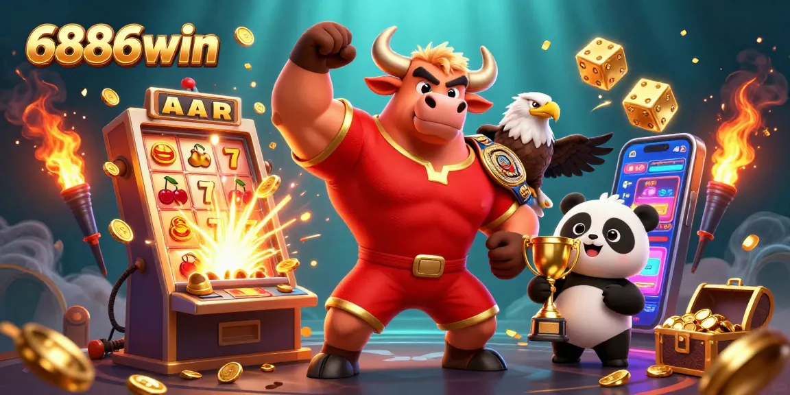 Experience the excitement of 6886win as golden jackpots burst with thrilling casino game elements!