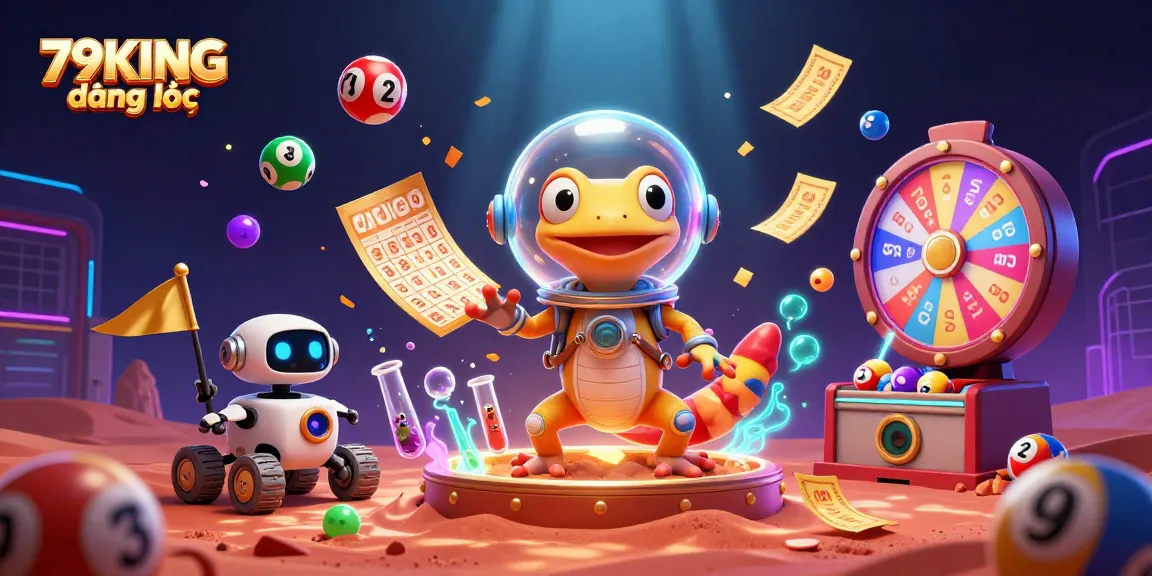 Experience the excitement of 79KING đăng nhập with a Martian gecko discovering a golden casino in space!