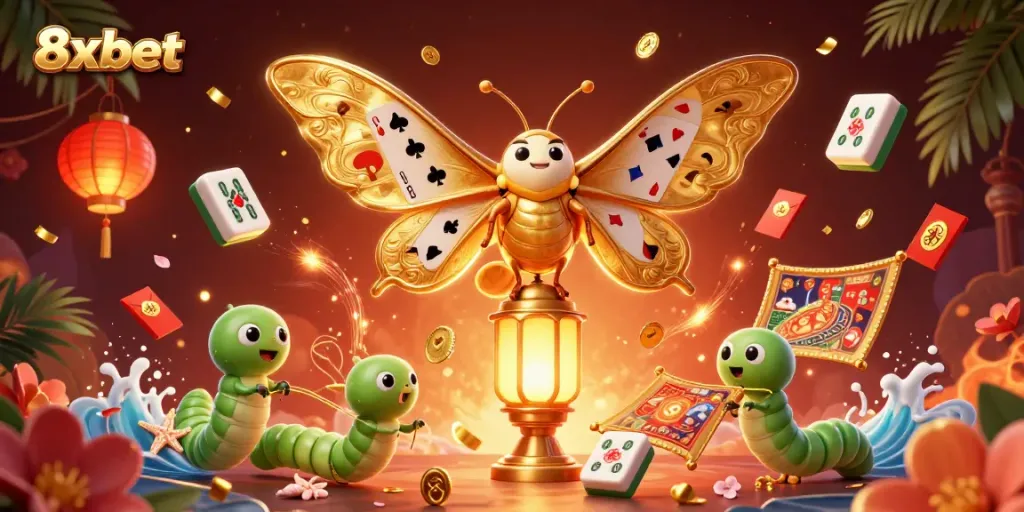 Join the excitement with 8xbet as vibrant casino adventures come alive through enchanting symbols.