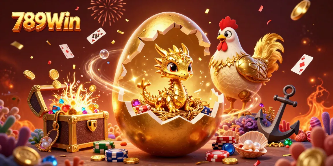 Experience the thrilling evolution of luck and fortune with 789Win's dazzling golden dragon in the casino.