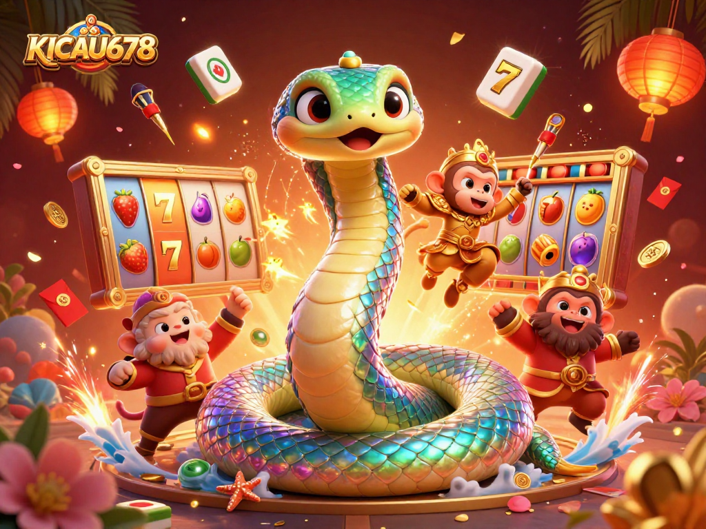 KICAU678 engages players with a vibrant casino experience featuring slot reels and dynamic visuals.