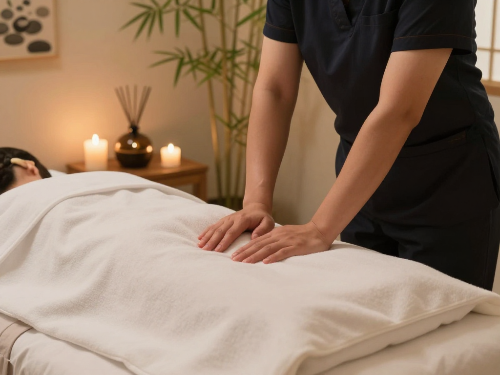 Experience the soothing 서울출장마사지 in a serene spa setting with relaxing elements.
