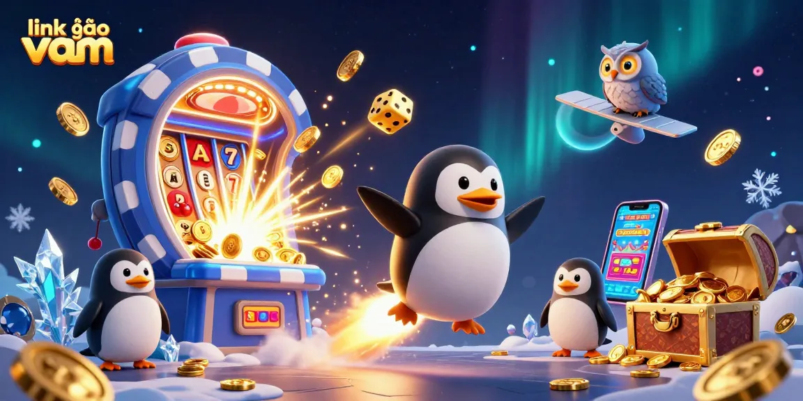 Experience the excitement of link vào vmax with interactive 3D casino elements and vibrant visuals.
