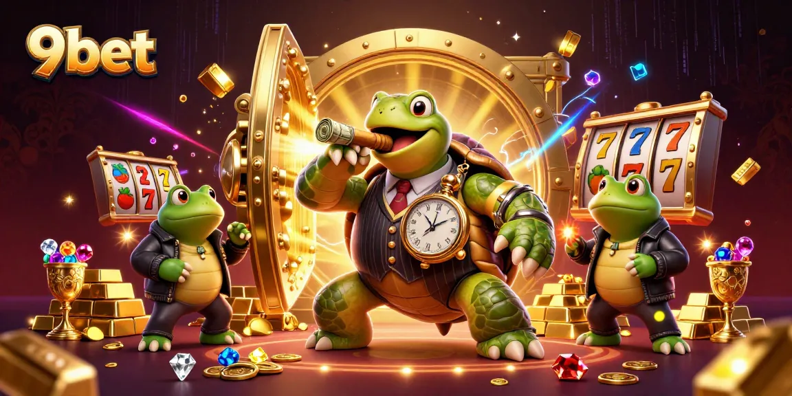 Join the fun at 9bet with an exciting collage of slots and casino vibes!