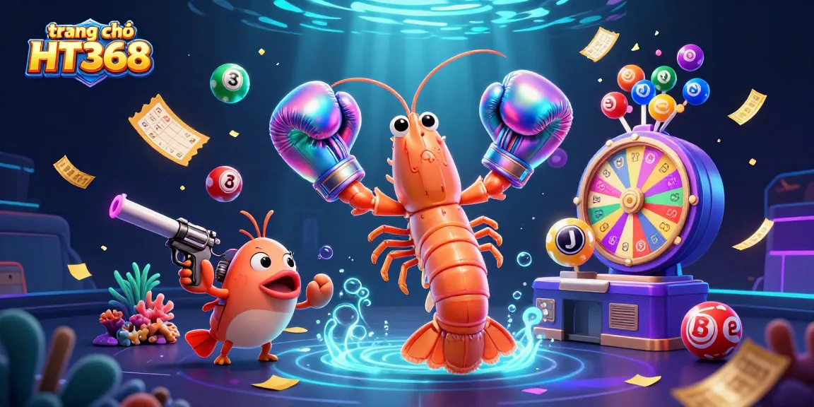 Engage in dynamic gameplay at trang chủ HT368 with vibrant lottery elements and lively character action.