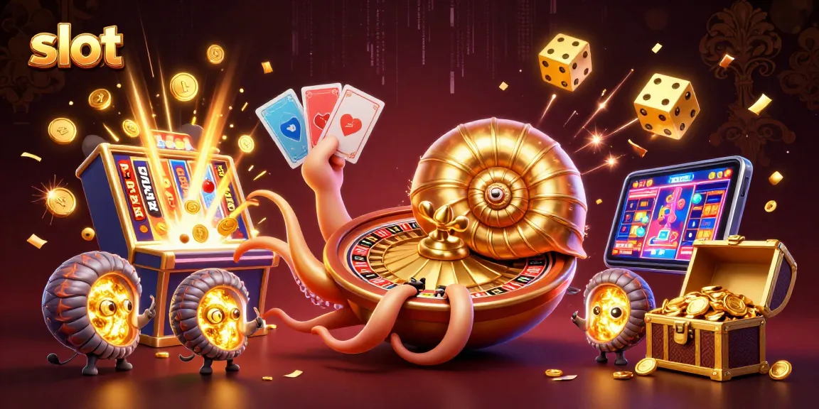 Spin the slot for a chance at jackpots with vibrant casino elements and characters.
