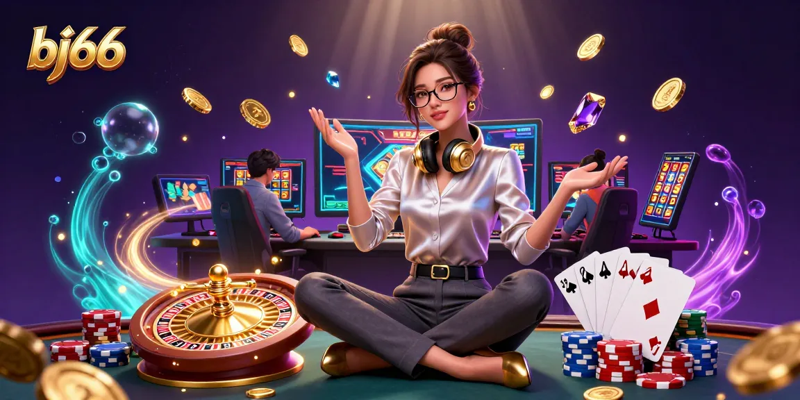 Experience the excitement at bj66 with a vibrant online casino setup featuring dynamic gaming elements.