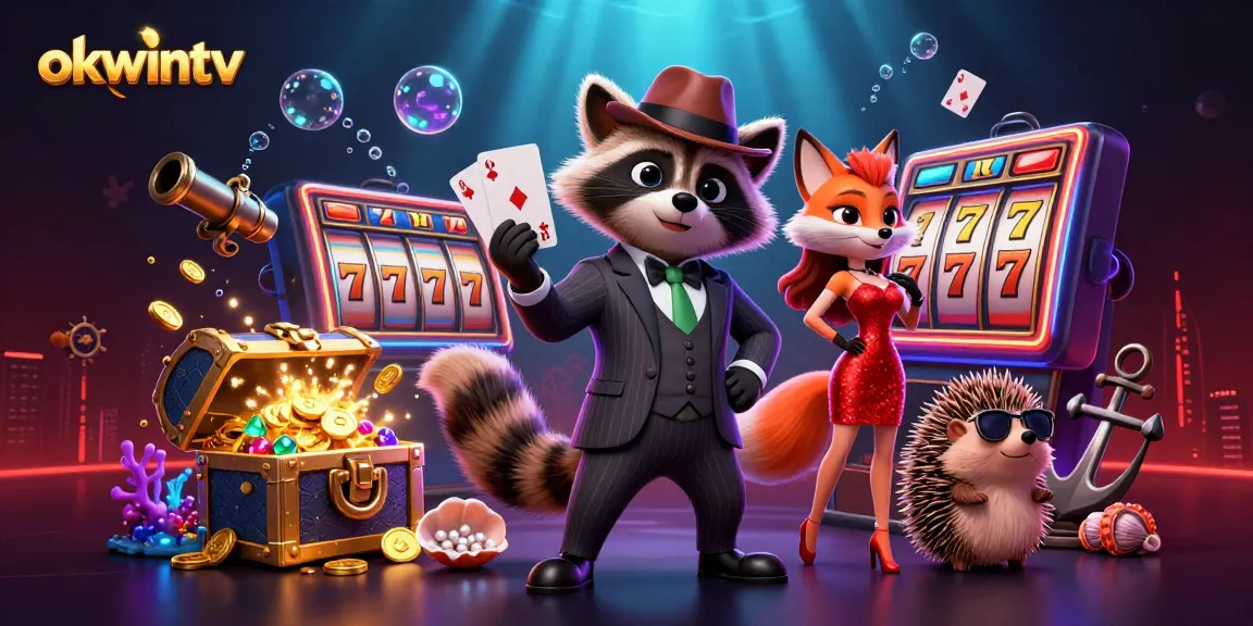 Engage with okwintv's slot adventures featuring vibrant characters and rich casino elements.