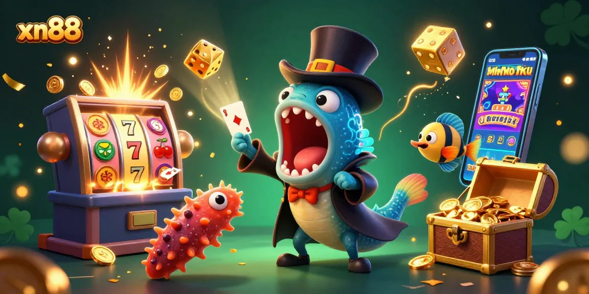 Experience exciting gaming at xn88 with vibrant slot machines, captivating characters, and magical action.