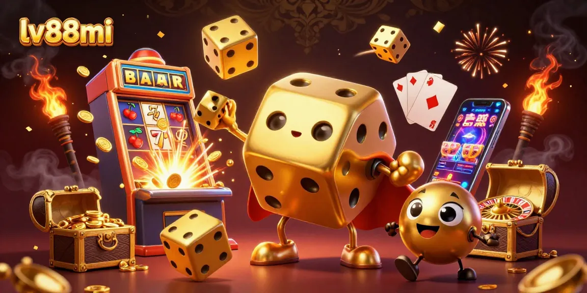 Experience exciting gameplay at lv88mi with vibrant 3D casino scenes featuring jackpots and dynamic elements.