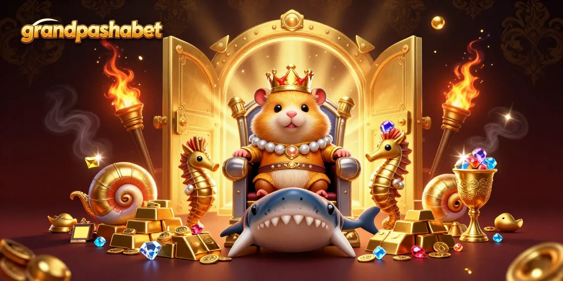grandpashabet ile derin deniz hazinelerini keşfeden hamster kral ve korumaları.