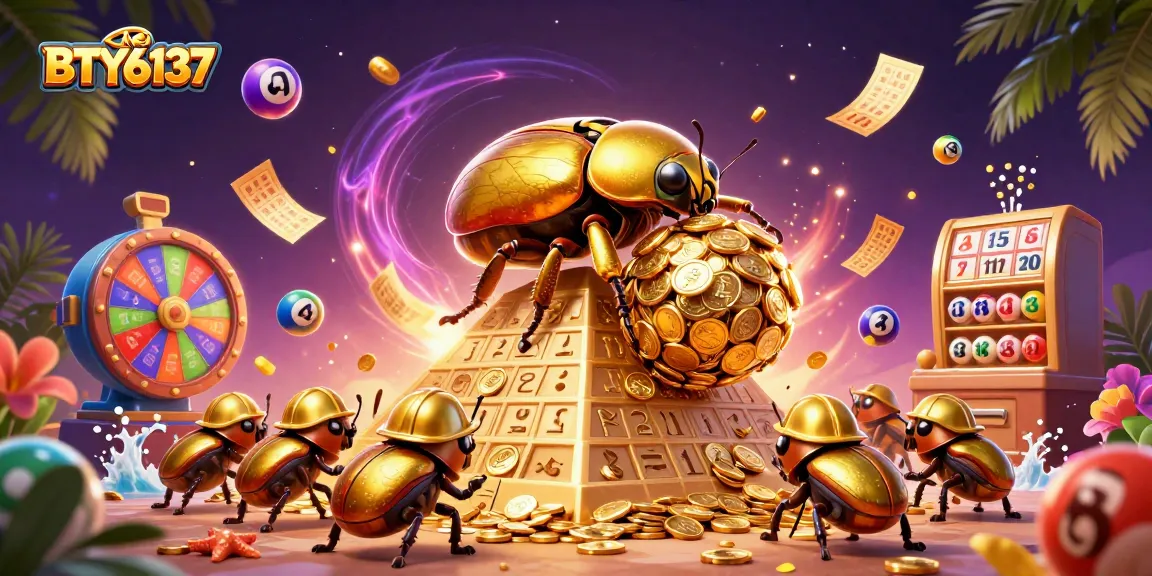 Engage with BTY6137 through a vibrant 3D illustrated casino adventure featuring exciting gaming elements.