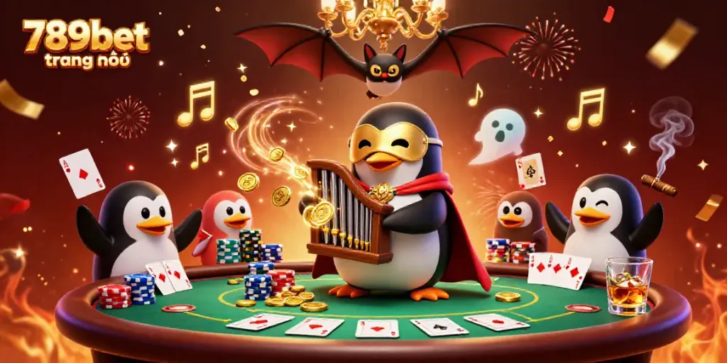 Engage with the dynamic 789bet trang chủ scene featuring an epic casino illustration.