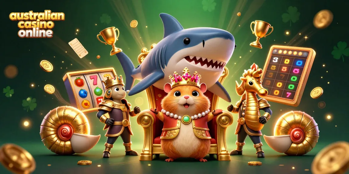 Experience the excitement of australian casino online with dynamic slot elements and a vibrant scene.