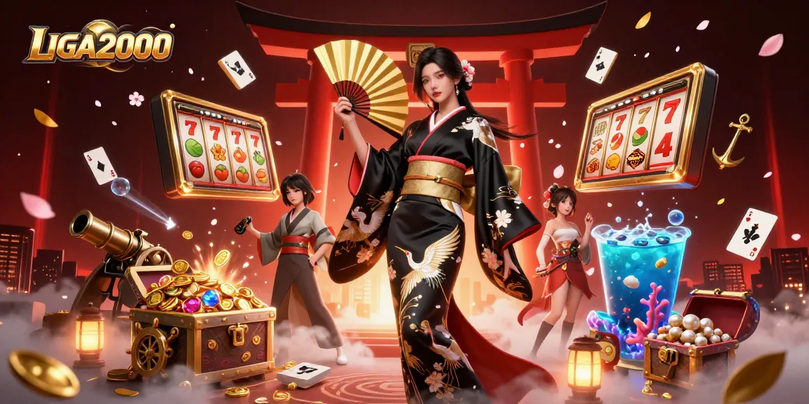 LIGA2000 menampilkan adegan glamor dari slot online yang dipenuhi dengan kegembiraan dan pesona kemenangan, mengundang pemain untuk menikmati sensasi perjudian.