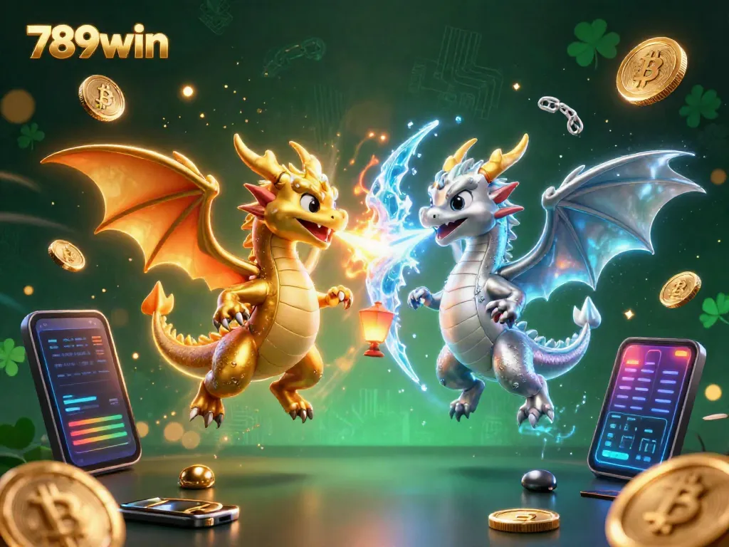 Experience thrilling gameplay with 789win in this vibrant casino-inspired 3D illustration.