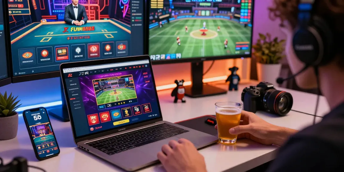 E2WIN - Nền tảng cá cược trực tuyến với giao diện sống động và người chơi chăm chú nghiên cứu chiến lược.