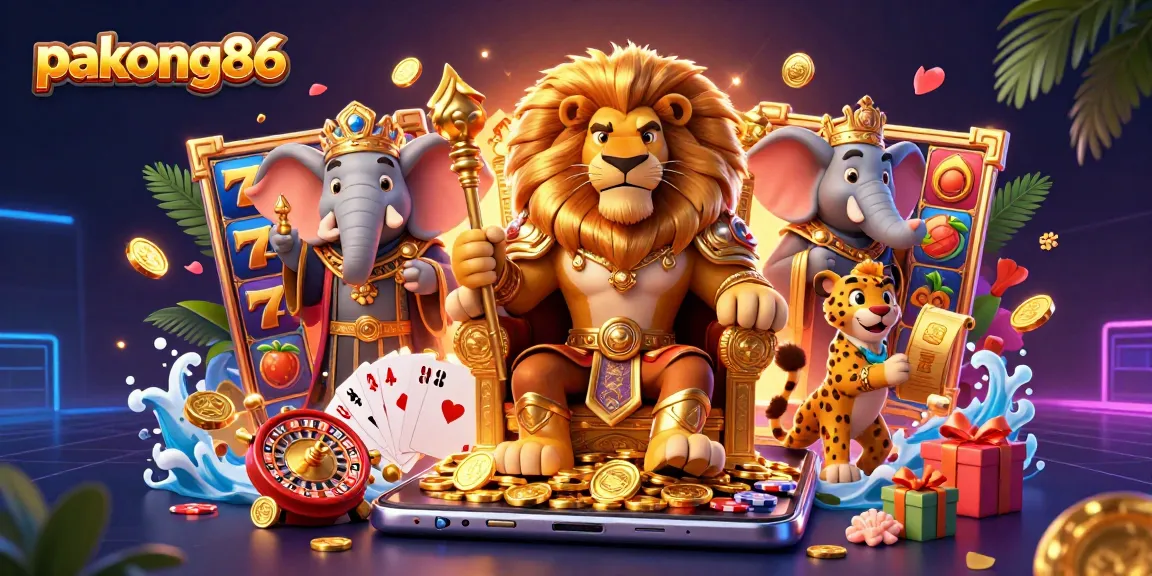Experience excitement with pakong86 as you engage in vibrant slots and thrilling games