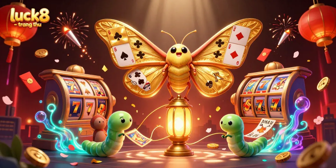 Get ready to win big at luck8 - trang chủ with vibrant and energetic casino-themed illustration.