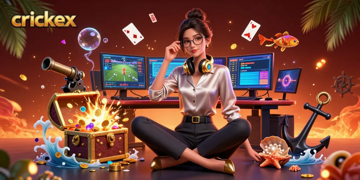 Experience crickex in an engaging 3D sports betting scene filled with dynamic elements.