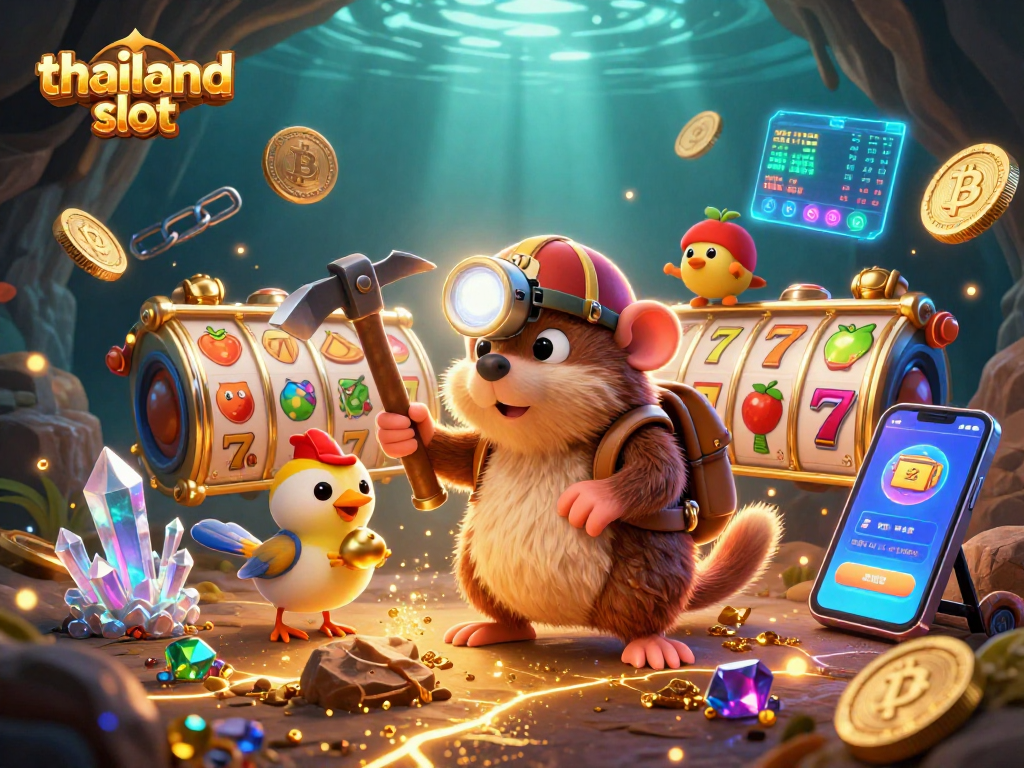 Engage in the thrill of a thailand slot adventure featuring treasure hunting and crypto elements.