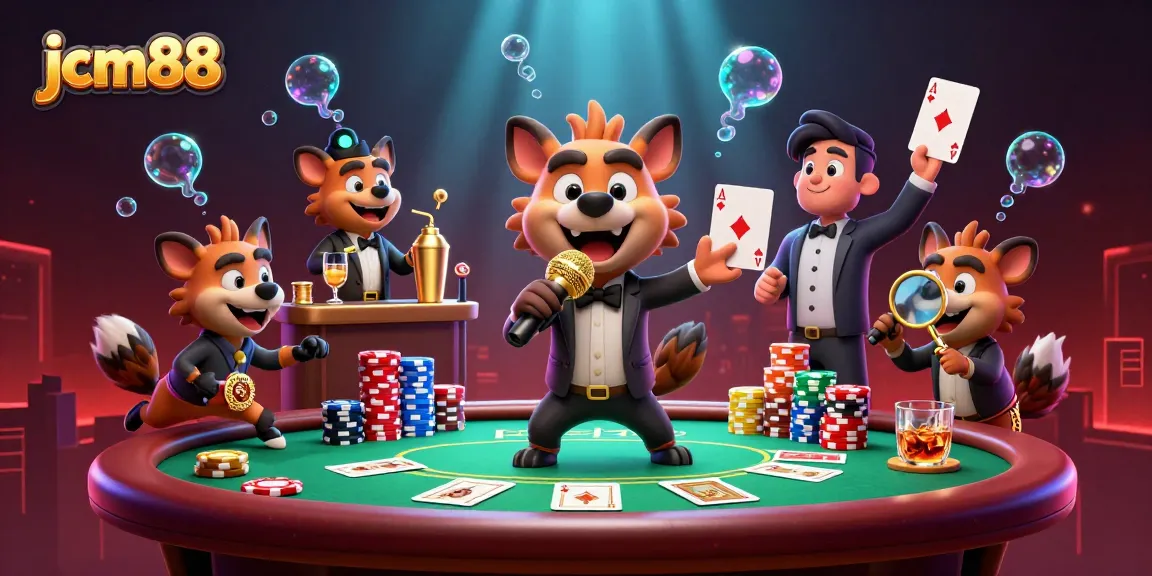 Experience the fun at the jcm88 comedy casino club with hyena characters in action!